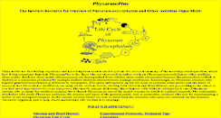 Desktop Screenshot of physarumplus.org